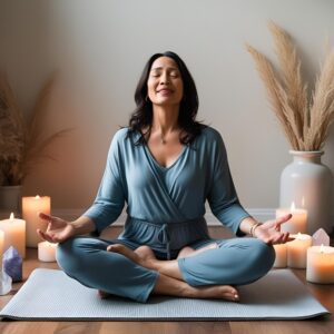 The sacred release energy clearing session overwhelmed mom